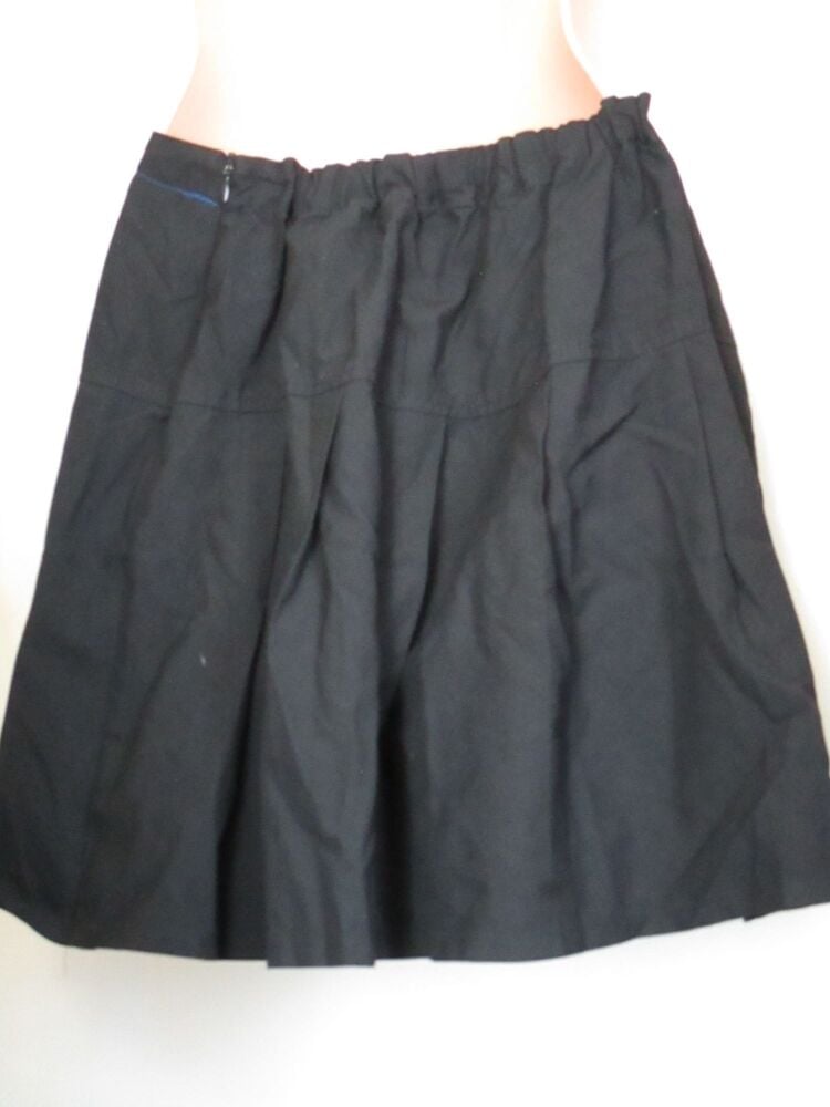 Black M&S Size M Pleated Skirt - possibly been repaired - Image 8