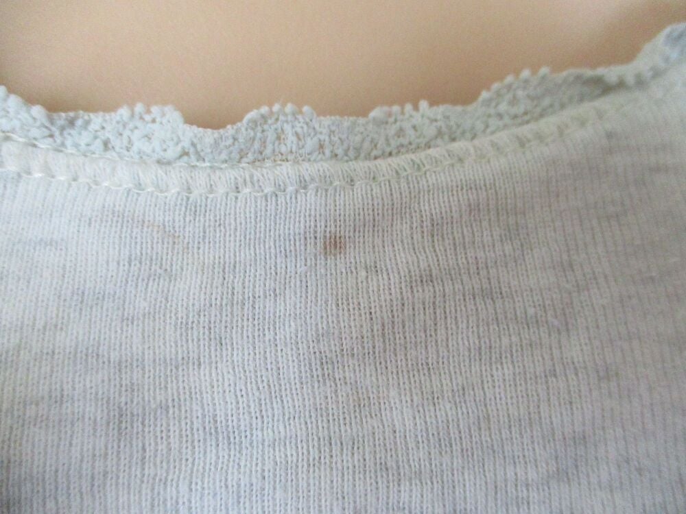 Falmer Heritage by Matalan - Greyish White Slim Vest Top - Size 12 - Image 2