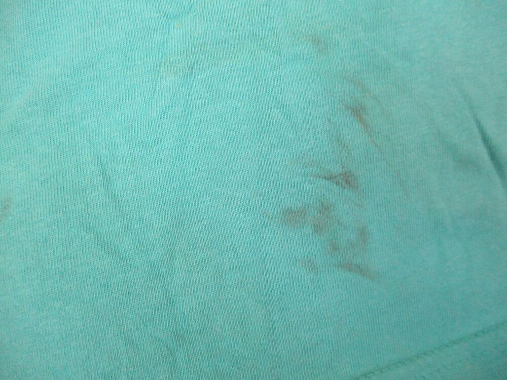 Stained Green DC Vintage T-shirt - Size Large - Image 5