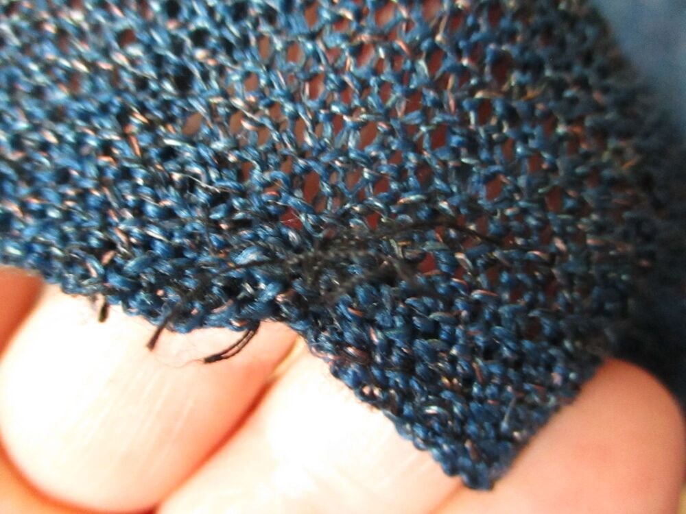 Atmosphere Size 14 Blue Mottled Knitted Jumper Top - Image 10