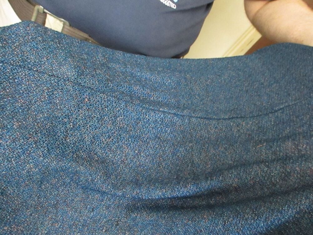 Atmosphere Size 14 Blue Mottled Knitted Jumper Top - Image 3