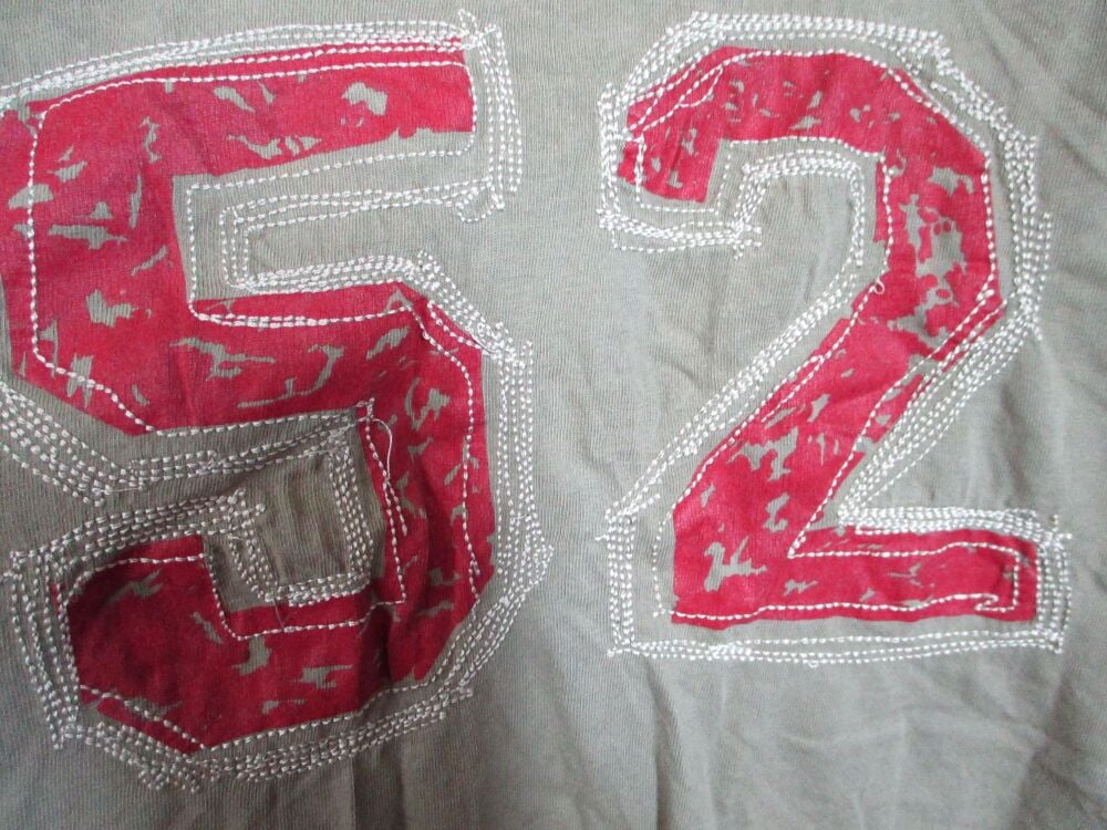 Cedarwood State Size M "52" Design T-shirt - Stone / Khaki - Image 6