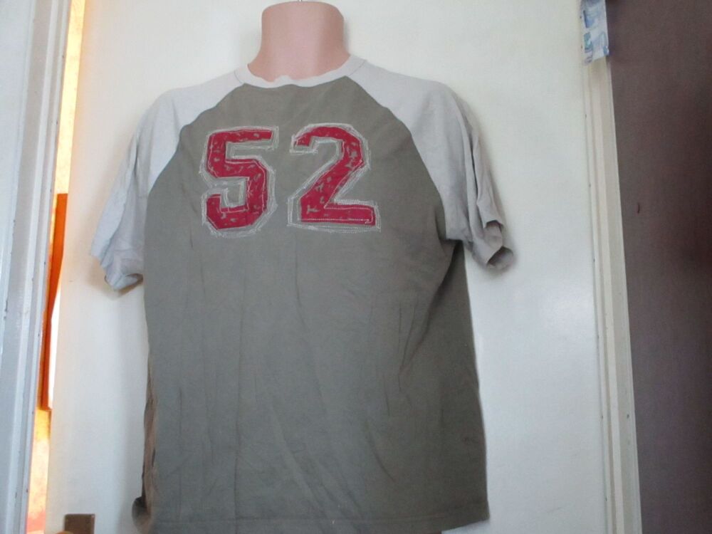 Cedarwood State Size M "52" Design T-shirt - Stone / Khaki - Image 4