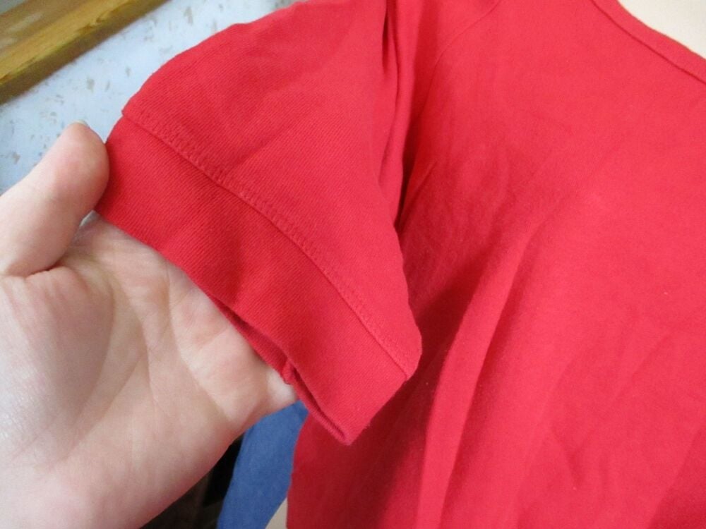 Modern Casuals Size 16 Red 3/4 Length Sleeve Womens Top - Image 5
