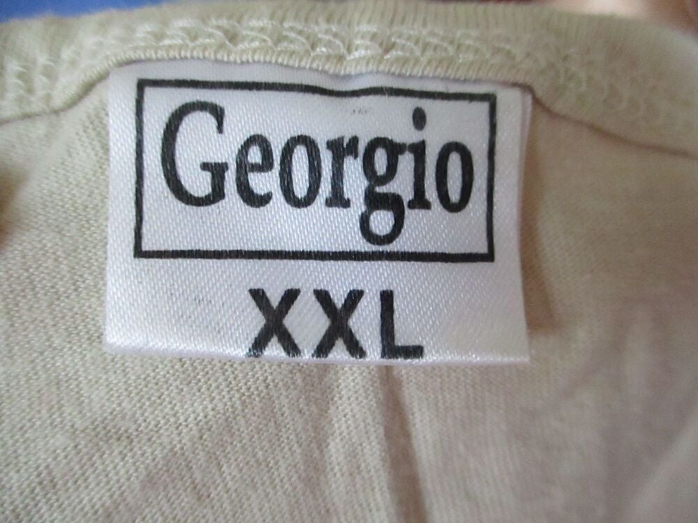 Georgio Size XXL Cyprus T-shirt - Stone Coloured - Image 7