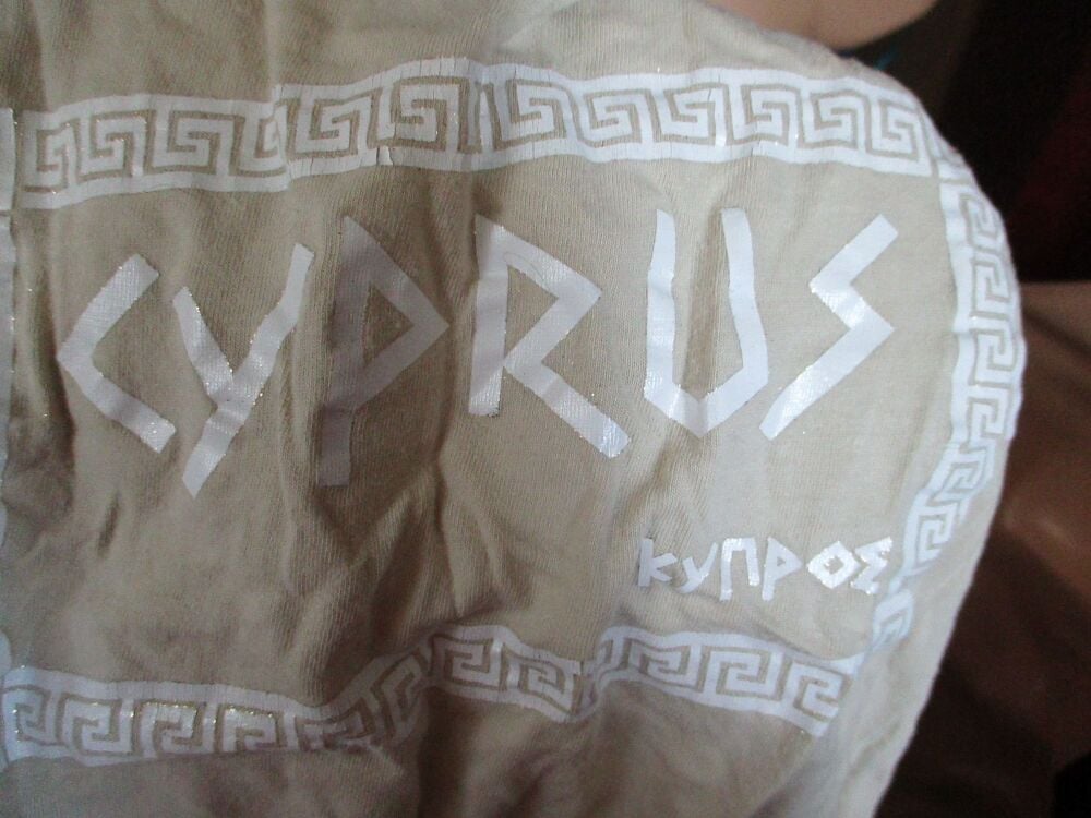 Georgio Size XXL Cyprus T-shirt - Stone Coloured - Image 6