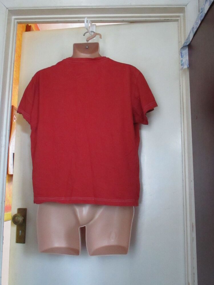 Easy Casual - Size L - Red T-Shirt with Soul Surf California Retro Beach Westcoast 1977 design - Image 3
