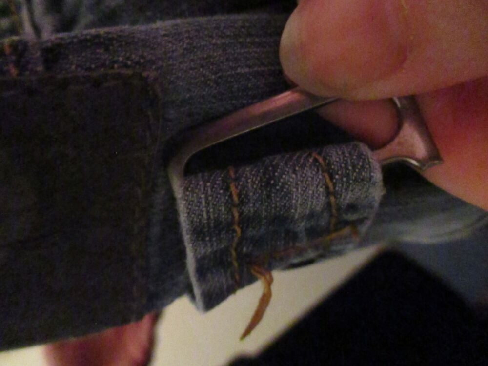 Label 21 Blue Jeans - Size Guesstimate 36/32 - Image 8