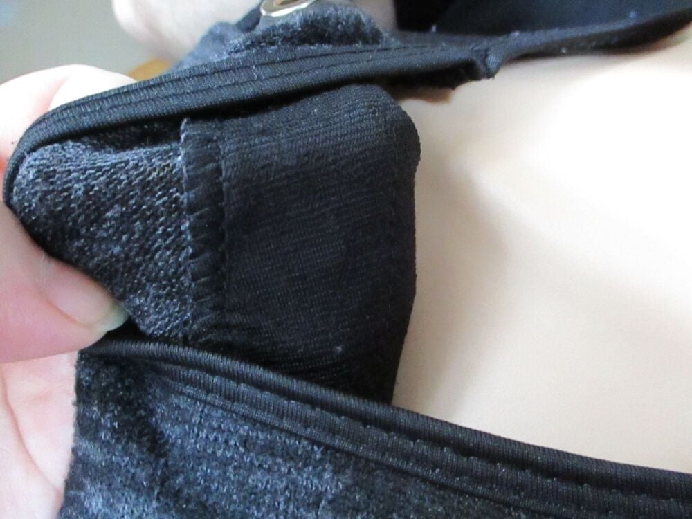 Unknown Brand Grey Long Sleeve Top with Eyelet Detail - Size 8 - Image 6