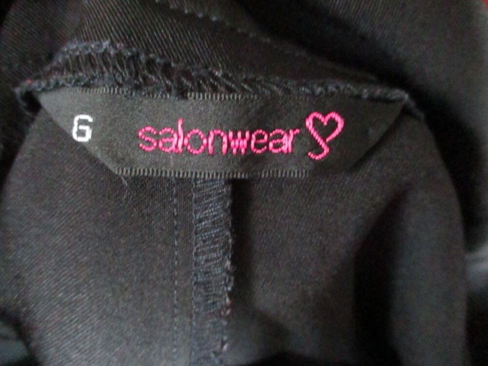 Salonwear Direct Size 6 Black Trousers - Slight Stain to label - Image 9