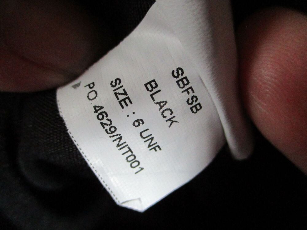 Salonwear Direct Size 6 Black Trousers - Slight Stain to label - Image 3