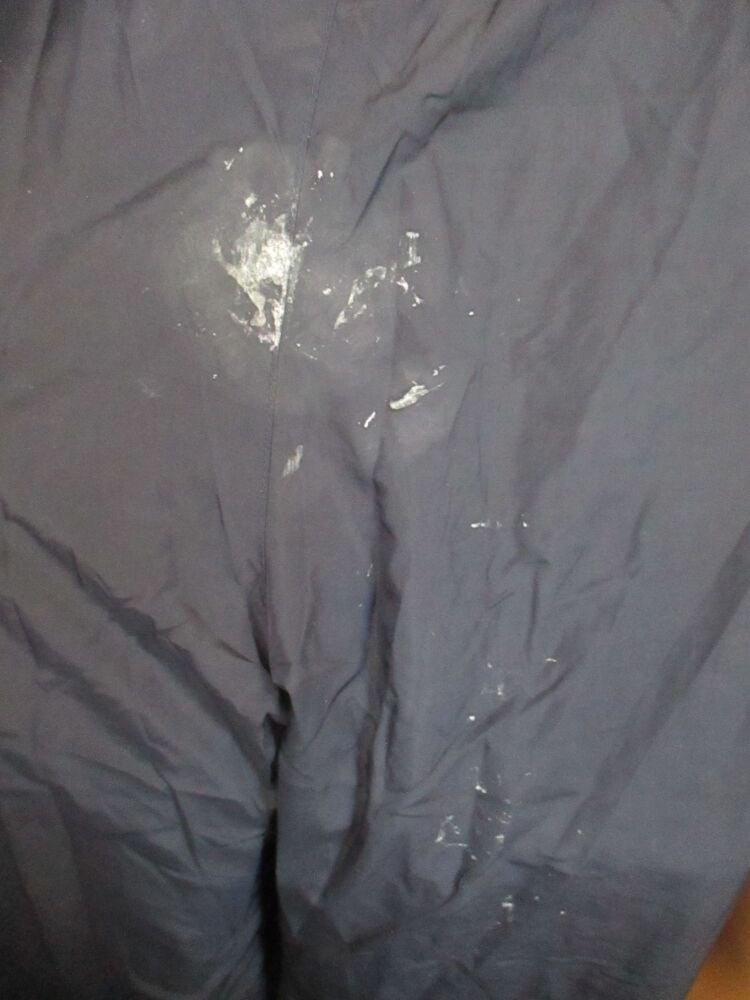 Dark Blue with White Detail - Sergio Tacchini Sports Type Trousers - Size 52? - Guesstimate XL - Image 4