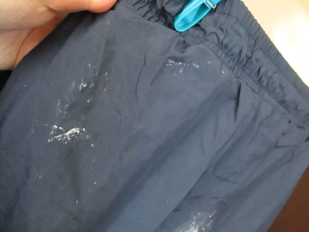 Dark Blue with White Detail - Sergio Tacchini Sports Type Trousers - Size 52? - Guesstimate XL - Image 3