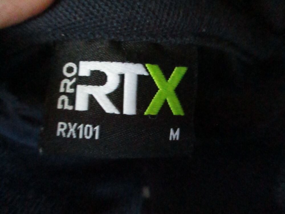 Pro RTX Size M T-Shirt - Dark Navy Blue - Swindon College Engineering - Image 6
