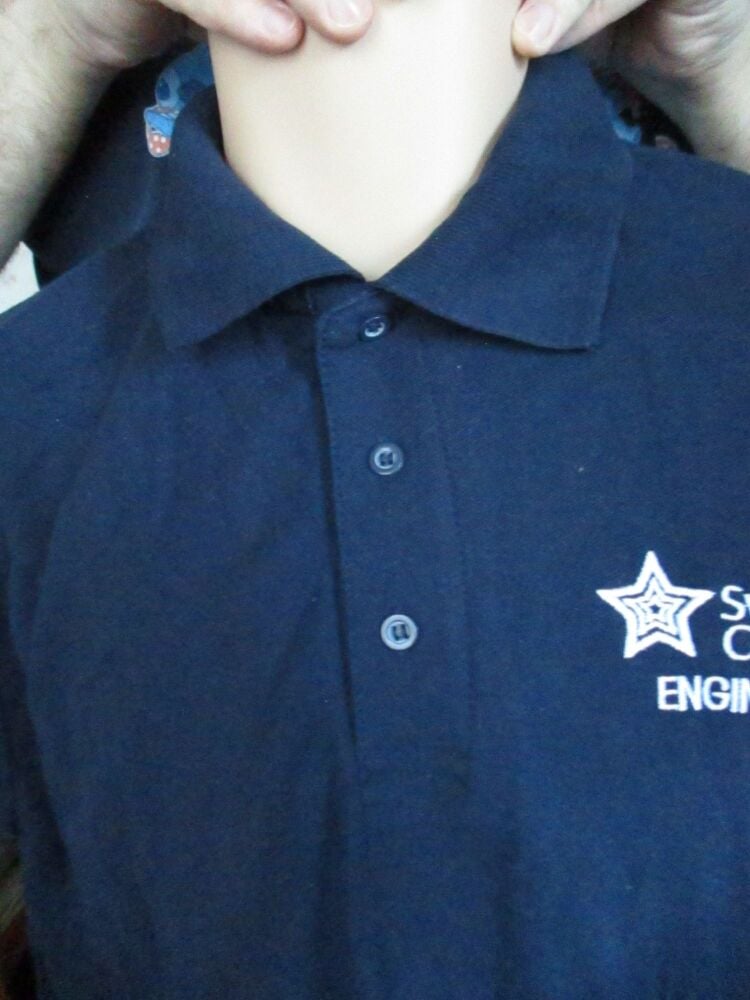 Pro RTX Size M T-Shirt - Dark Navy Blue - Swindon College Engineering - Image 2