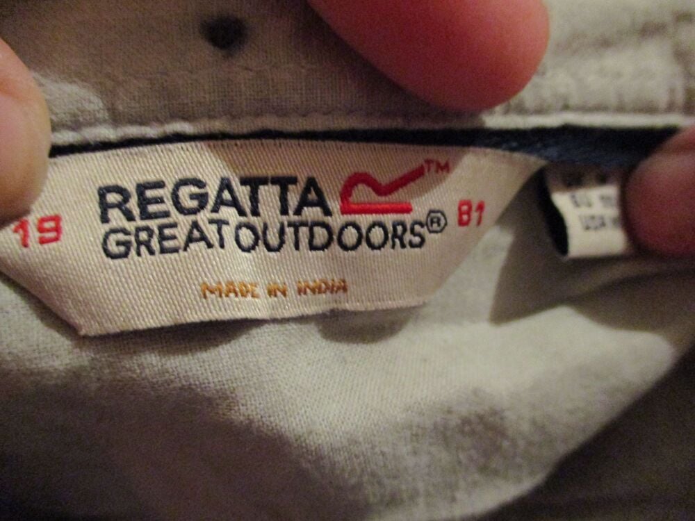 Regatta Size M - Shirt - Grey with Speckled appearance - Image 9