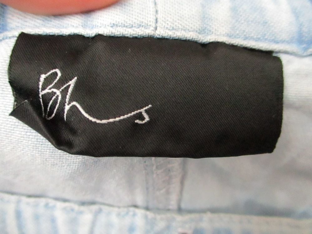 BHS Pale Denim Short Skirt - Has been cut down(badly) and in need of TLC - Image 5