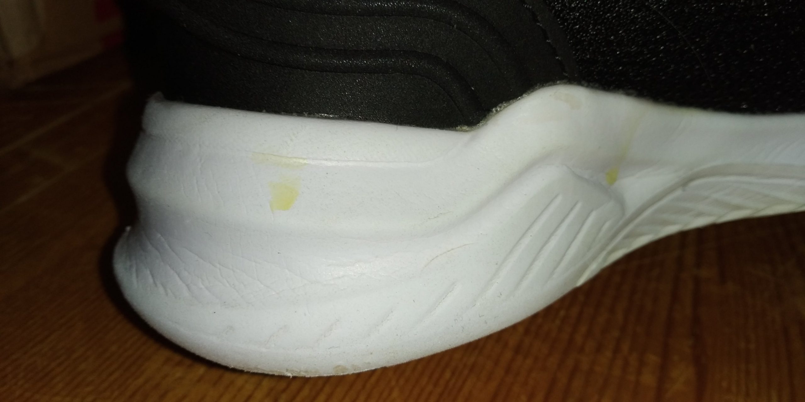 Black and Pink Trainer Left Shoe ONLY - UK Size 11 kids estimated (no size or brand details) - Image 3