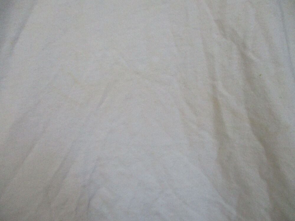 Portwest - White T-shirt - Size XL - Badly grass and paint stained - Odd jobs top - Image 11