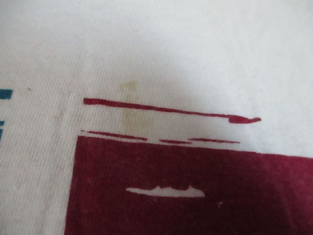 Cedarwood State - White T-Shirt with GB Flag - Size XL - Slight staining - Image 4