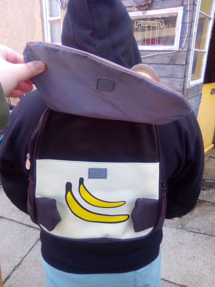 Monkey - Animal Design Backpack - 10kg Max Hold. 2 Compartments. 2 Side Pockets - Image 2