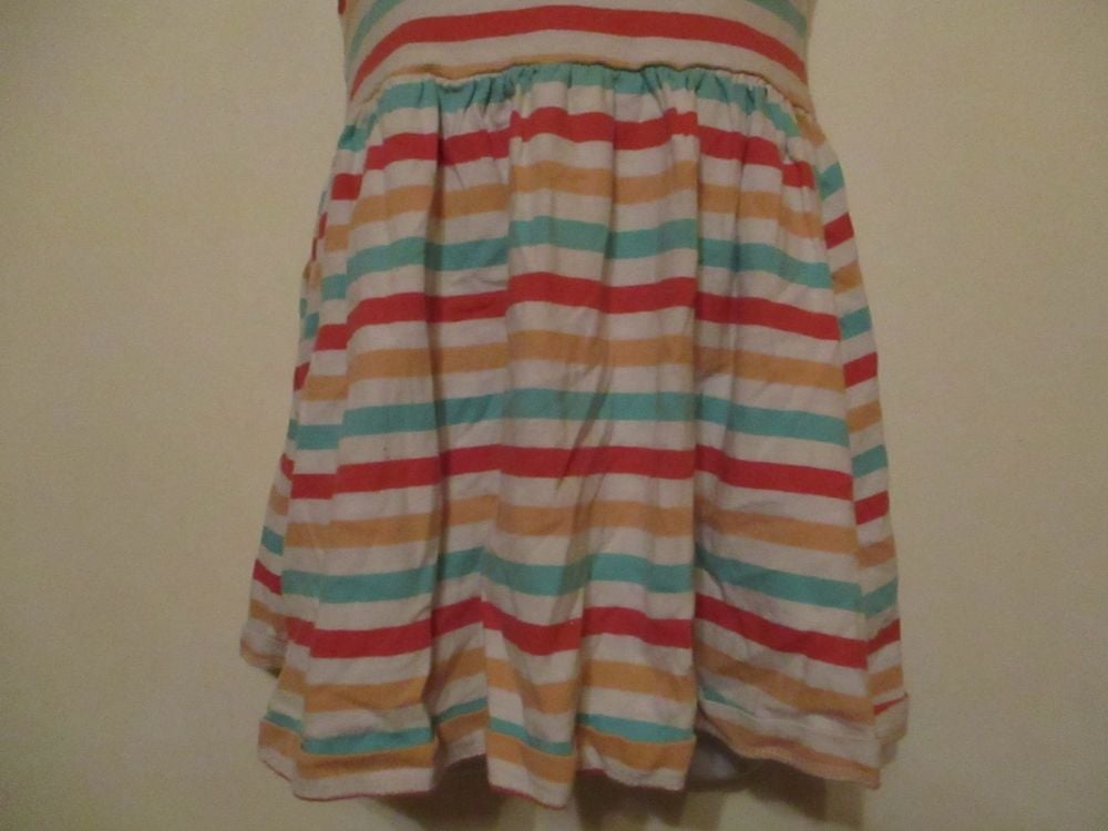 Multicoloured Stripe Midi Dress 2-3yrs Florence & Fred - Image 4