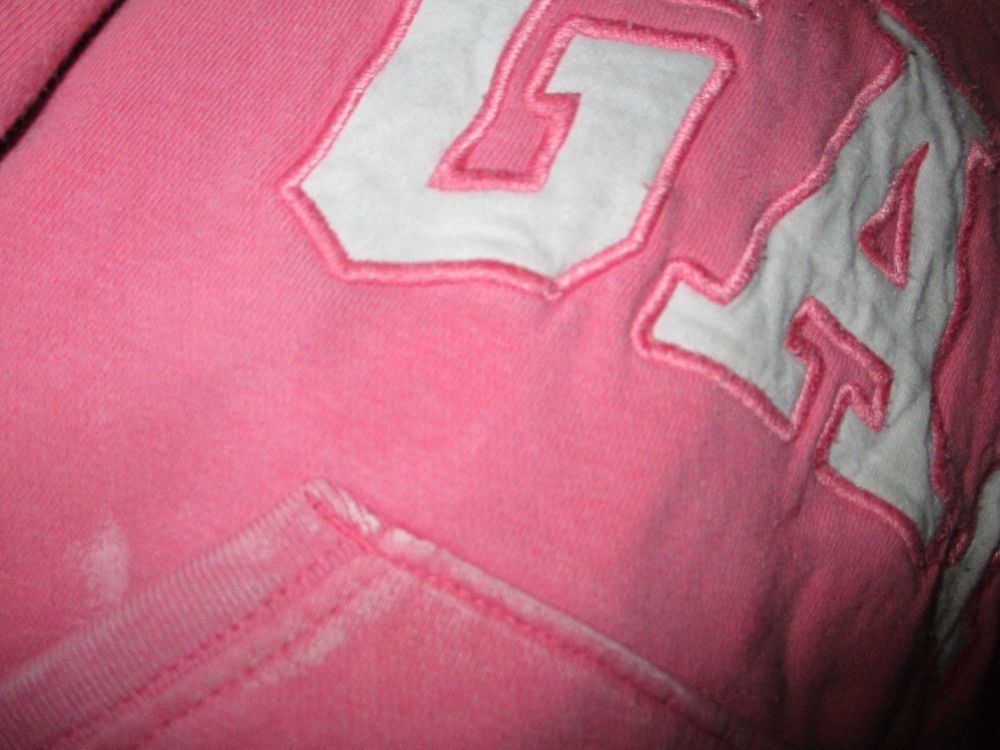 Salmon Pink Hoody Jumper Top - 4yr - Baby Gap - Image 4