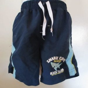 Shark Cove Hawaii Beach Club Navy Blue Shorts - Size 18-24m - Little Rebel