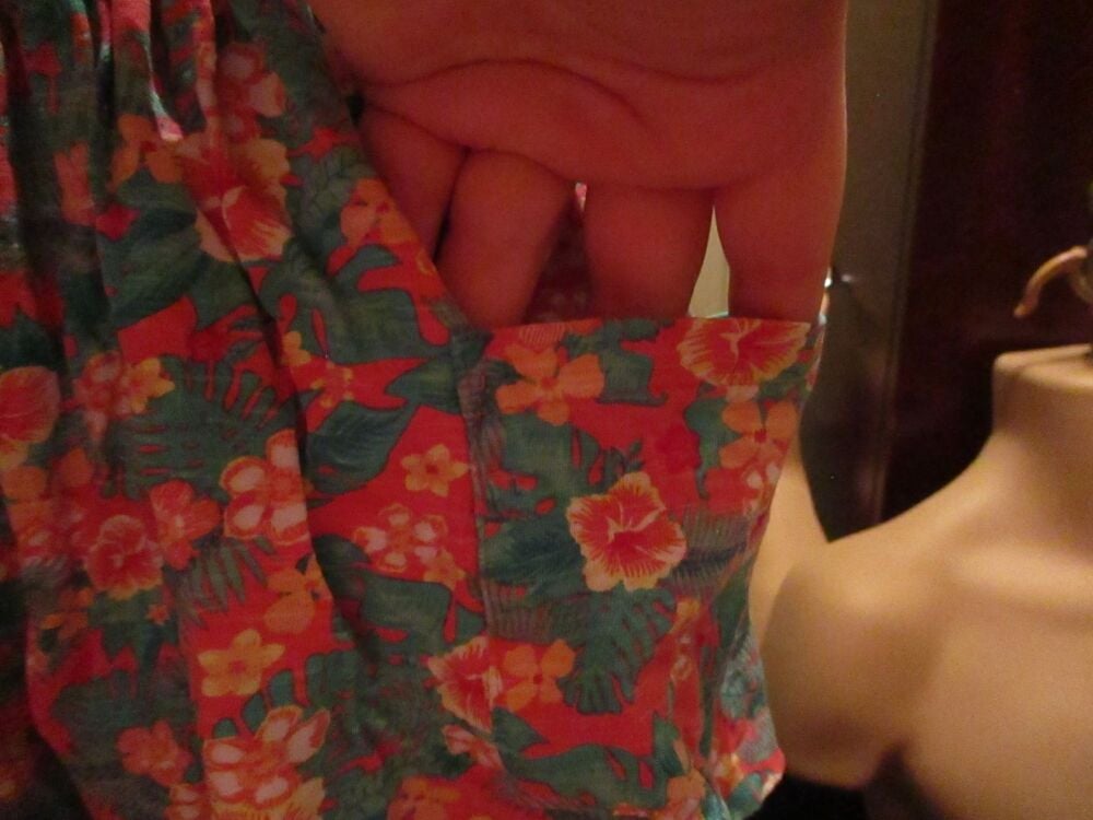 Florence & Fred Size 4-5 Years Floral Green Pink Skirt - Image 5