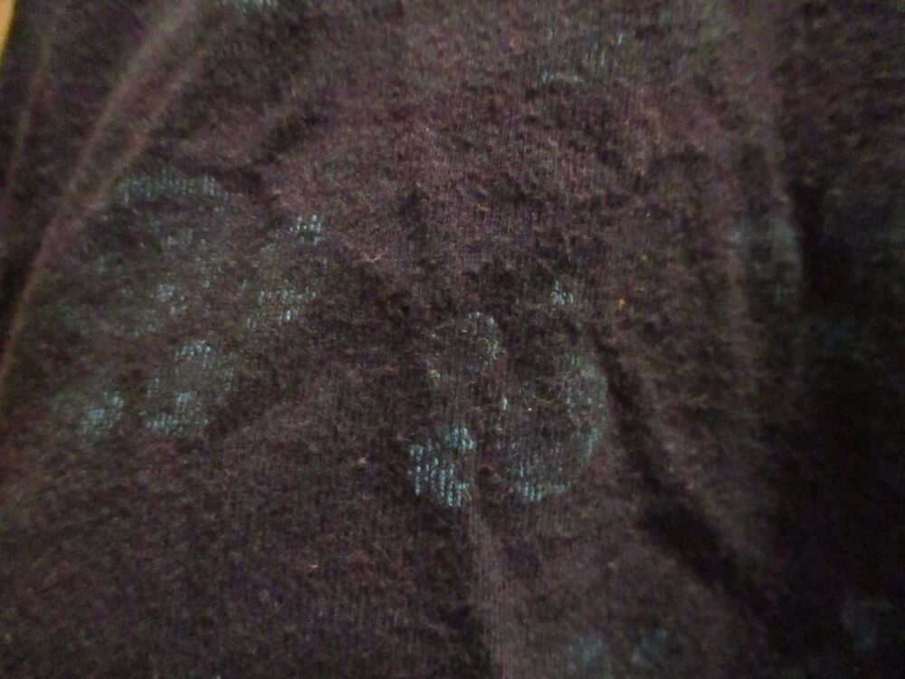 Wild About Animals Size 12-18 Months Navy Blue Trousers with Pawprints - Image 4