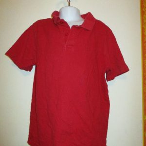 Red Polo T-Shirt Top 9-10yrs - Florence & Fred